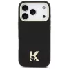 Karl Lagerfeld Karl Head Logo MagSafe puzdro pre Apple iPhone 17 Pro, čierne