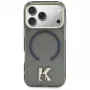 Karl Lagerfeld IML K Head Logo MagSafe puzdro pre iPhone 17 čierne