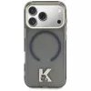 KARL LAGERFELD IML K Head Logo MagSafe puzdro pre iPhone 17 Pro, čierne