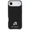 Puzdro Karl Lagerfeld Karl & Choupette Head Pins Saffiano MagSafe pre iPhone Air, čierne