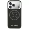KARL LAGERFELD K Head Point Logo MagSafe puzdro pre Apple iPhone 17 Pro, čierne