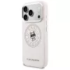 Karl Lagerfeld Point & Choupette Sketch MagSafe puzdro pre iPhone 17 Pro Max ružová