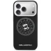 KARL LAGERFELD Point & Karl Sketch MagSafe puzdro pre iPhone 17 Pro Max - čierna