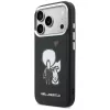 KARL LAGERFELD Karl & Choupette Back Logo MagSafe puzdro pre iPhone 17 Pro čierna