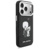 KARL LAGERFELD Karl & Choupette Back Logo MagSafe puzdro pre iPhone 17 Pro čierna