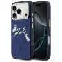 KARL LAGERFELD IML Choupettes KarlScript Logo MagSafe puzdro pre Apple iPhone 17 Pro Max - modrá