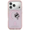 KARL LAGERFELD IML Peekaboo MagSafe puzdro pre Apple iPhone 17 Pro - ružová