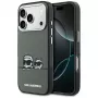 KARL LAGERFELD IML Karl & Choupette Peekaboo Logo MagSafe puzdro pre Apple iPhone 17 Pro, čierna