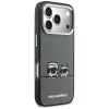 KARL LAGERFELD IML Karl & Choupette Peekaboo Logo MagSafe puzdro pre iPhone 17 Pro Max, čierna