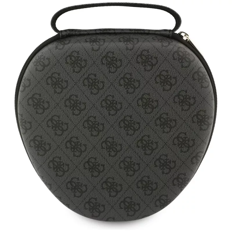 Guess Carry Box čierne ochranné puzdro pre slúchadlá TWS