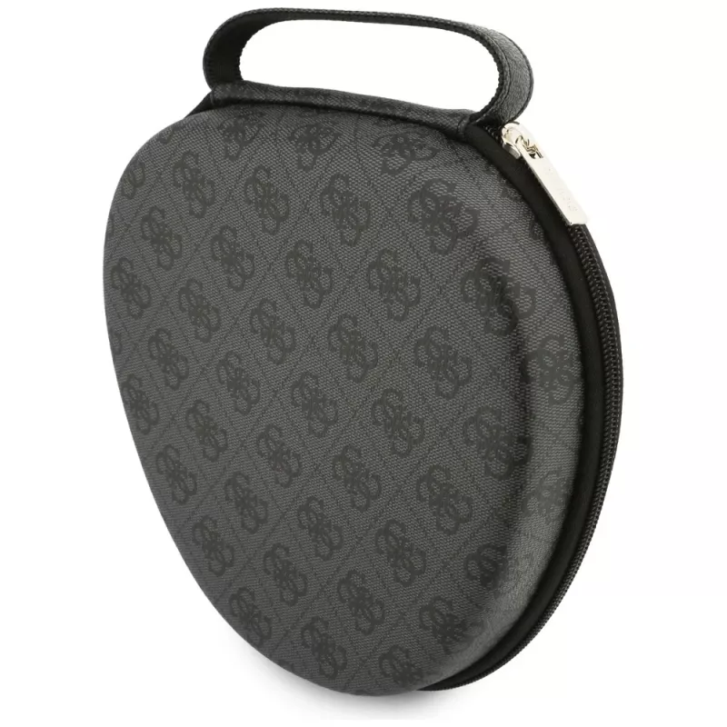 Guess Carry Box čierne ochranné puzdro pre slúchadlá TWS