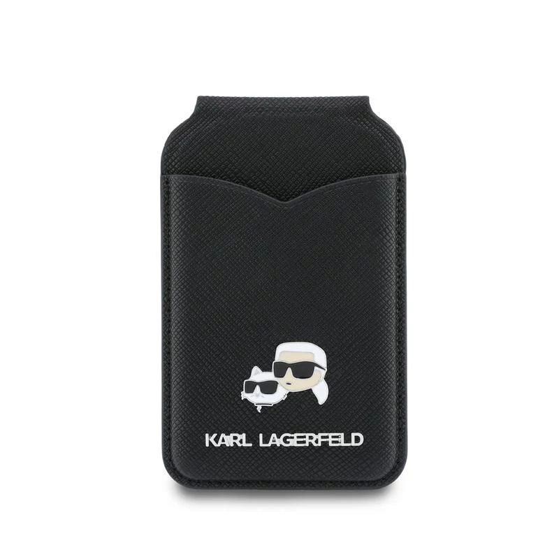 Karl Lagerfeld Stand Mirror MagSafe peňaženka čierna