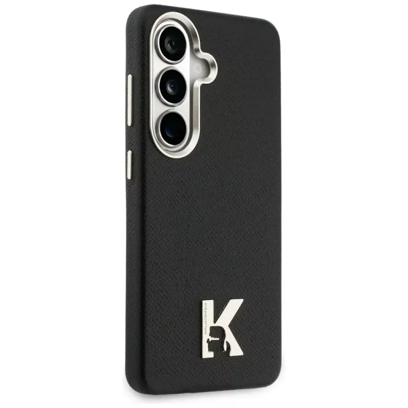 Karl Lagerfeld K Metal Logo MagSafe puzdro pre Samsung Galaxy S26 čierna