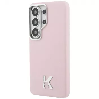 Karl Lagerfeld K Metal Logo MagSafe puzdro pre Samsung Galaxy S26 Ultra ružová