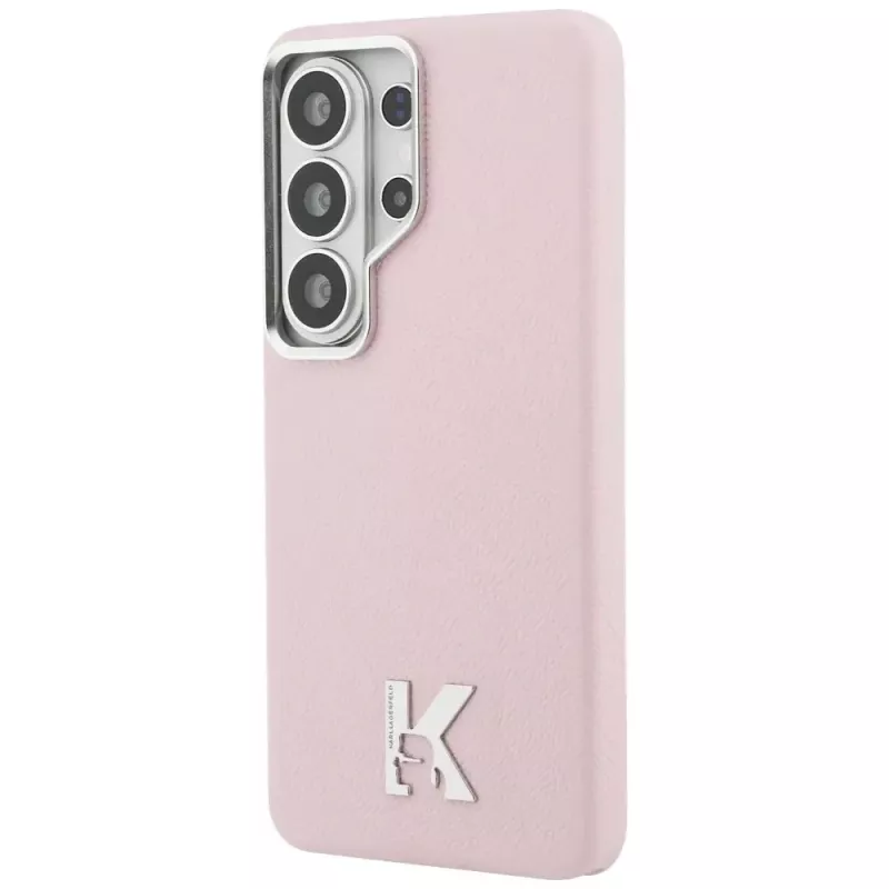 Karl Lagerfeld K Metal Logo MagSafe puzdro pre Samsung Galaxy S26 Ultra ružová