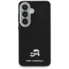 Karl Lagerfeld Saffiano KC Metal Logo MagSafe puzdro pre Samsung Galaxy S26, čierna