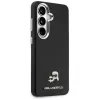 Karl Lagerfeld Saffiano KC Metal Logo MagSafe puzdro pre Samsung Galaxy S26, čierna