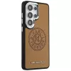 KARL LAGERFELD Perforated KLMagSafe puzdro pre Samsung Galaxy S26 Ultra - hnedá