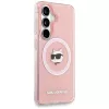 KARL LAGERFELD IML Repeated Choupette MagSafe puzdro pre Samsung Galaxy S26, ružová