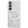 KARL LAGERFELD IML KC Script MagSafe puzdro pre Samsung Galaxy S26, transparentná