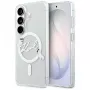 KARL LAGERFELD IML KC Script MagSafe puzdro pre Samsung Galaxy S26+ transparentná