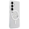 KARL LAGERFELD IML KC Script MagSafe puzdro pre Samsung Galaxy S26+ transparentná