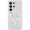 Karl Lagerfeld IML KC Script MagSafe puzdro pre Samsung Galaxy S26 Ultra (transparentná)