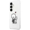 KARL LAGERFELD IML Karl & Choupette MagSafe puzdro pre Samsung Galaxy S26, transparentná