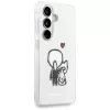 KARL LAGERFELD IML Karl & Choupette MagSafe puzdro pre Samsung Galaxy S26, transparentná