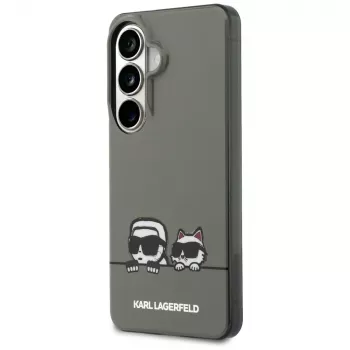 KARL LAGERFELD IML Peekaboo Karl & Choupette MagSafe puzdro pre Samsung Galaxy S26, čierna