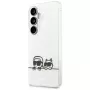 KARL LAGERFELD IML Peekaboo Karl & Choupette MagSafe puzdro pre Samsung Galaxy S26+ transparentná