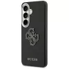 Guess Grained Big 4G Metal Logo puzdro pre Samsung Galaxy S26 - čierna
