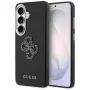 Guess Grained Big 4G Metal Logo puzdro pre Samsung Galaxy S26+ čierna