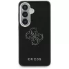 Guess Grained Big 4G Metal Logo puzdro pre Samsung Galaxy S26+ čierna