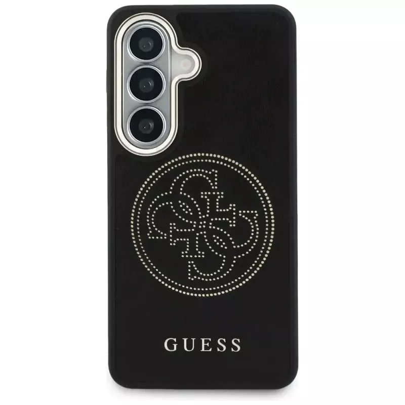 Guess Perforated Logo MagSafe puzdro pre Samsung Galaxy S26 - čierna
