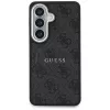 Guess 4G Embossed Ring MagSafe puzdro pre Samsung Galaxy S26 (čierna)