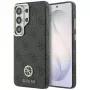 Guess 4G Rhinestone Round Logo MagSafe puzdro pre Samsung Galaxy S26 Ultra (čierne)