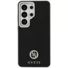 Guess Rhinestone Round Logo MagSafe puzdro pre Samsung Galaxy S26 Ultra, čierne