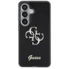 Guess IML Big Metal 4G Script puzdro pre Samsung Galaxy S26 (čierne)
