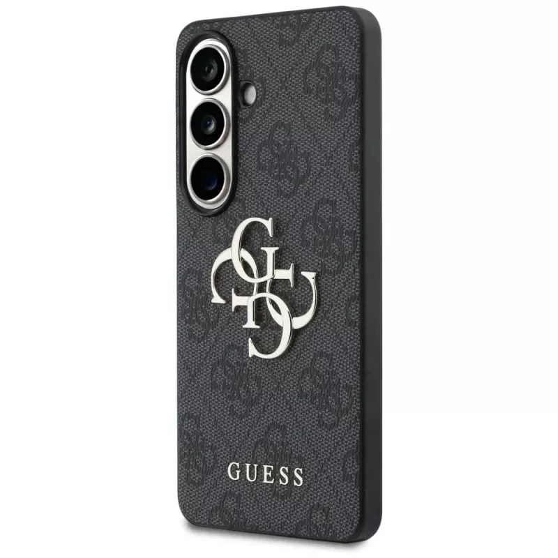 Guess 4G Big Metal Logo puzdro pre Samsung Galaxy S26 - čierne