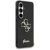 Guess Fixed Glitter Big 4G Metal Logo puzdro pre Samsung Galaxy S26 (čierne)