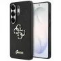 Guess Fixed Glitter Big 4G Metal Logo puzdro pre Samsung Galaxy S26 Ultra (čierne)