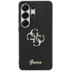 Guess Fixed Glitter Big 4G Metal Logo puzdro pre Samsung Galaxy S26 Ultra (čierne)
