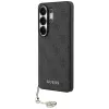 Guess 4G Classic Logo Charm MagSafe puzdro pre Samsung Galaxy S26 Ultra (čierne)