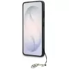Guess 4G Classic Logo Charm MagSafe puzdro pre Samsung Galaxy S26 (hnedé)