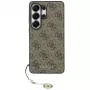 Guess 4G Classic Logo Charm MagSafe puzdro pre Samsung Galaxy S26 Ultra (hnedé)
