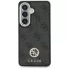 Guess 4G Big Rhinestone Triangle Strap MagSafe sada puzdra na telefón pre Samsung Galaxy S26 - čierna