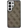 Guess 4G Embossed Ring MagSafe puzdro pre Samsung Galaxy S26 Ultra (hnedé)
