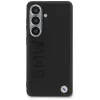 BMW Leather Hot Stamp MagSafe puzdro pre Samsung Galaxy S26 čierne