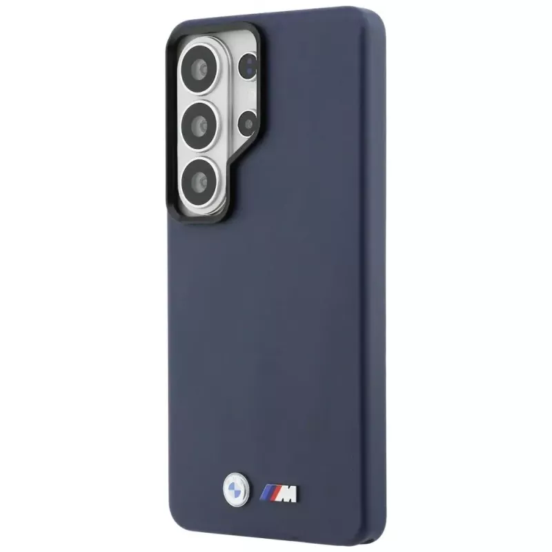 BMW M Metal Logo MagSafe puzdro pre Samsung Galaxy S26 Ultra Navy Blue